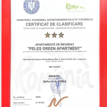 Peles Green Apartment & Piano Cluj-Napoca Exterior photo
